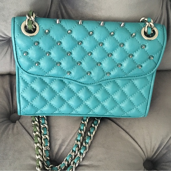 Rebecca Minkoff Awesome Studded Quilted Mini Affair Convertible Crossbody Bag - Picture 3 of 12